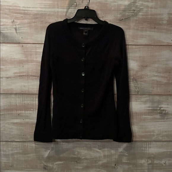 Marc Jacobs Black Button-Up Cardigan size M - Picture 1 of 5